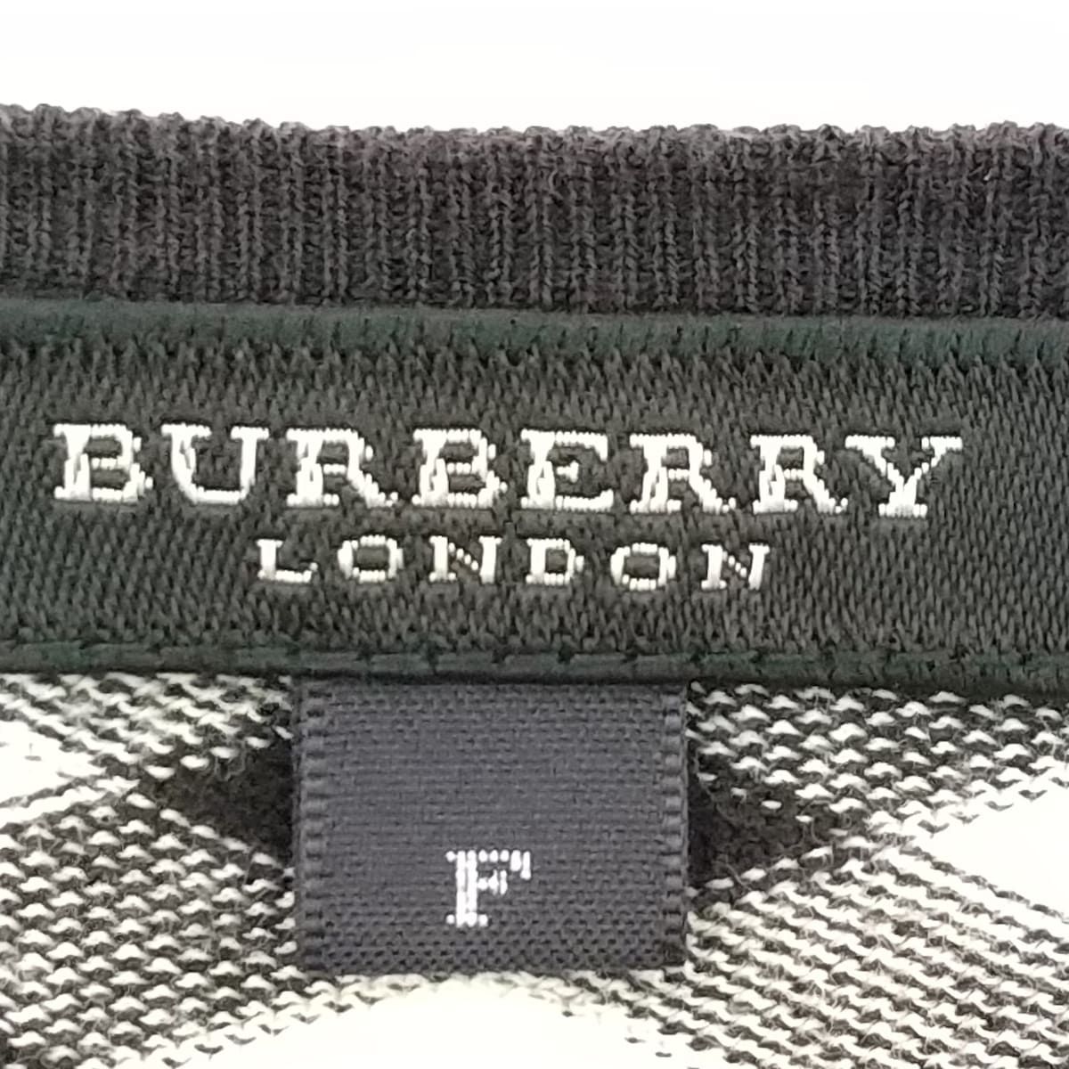 Burberry LONDON(バーバリーロンドン) 七分袖カットソー サイズF 