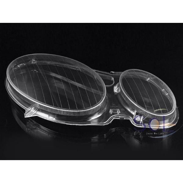 送料無料 ベンツ Eクラス W211 セダン ワゴン 全年式対応 純正交換用 ヘッドライトレンズ 左右セット E240 E320 E350 E500 E550 E55 E63 出荷締切18時