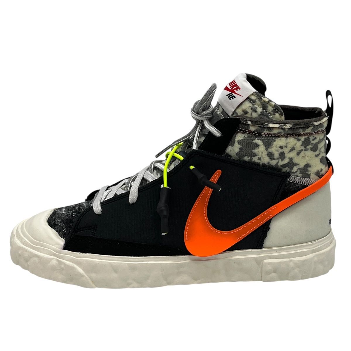 ♪2699 レディメイド × ナイキ スニーカー ブレーザー ミッド ブラック CZ3589-001 27cm 箱有 READYMADE × Nike Blazer Mid Black