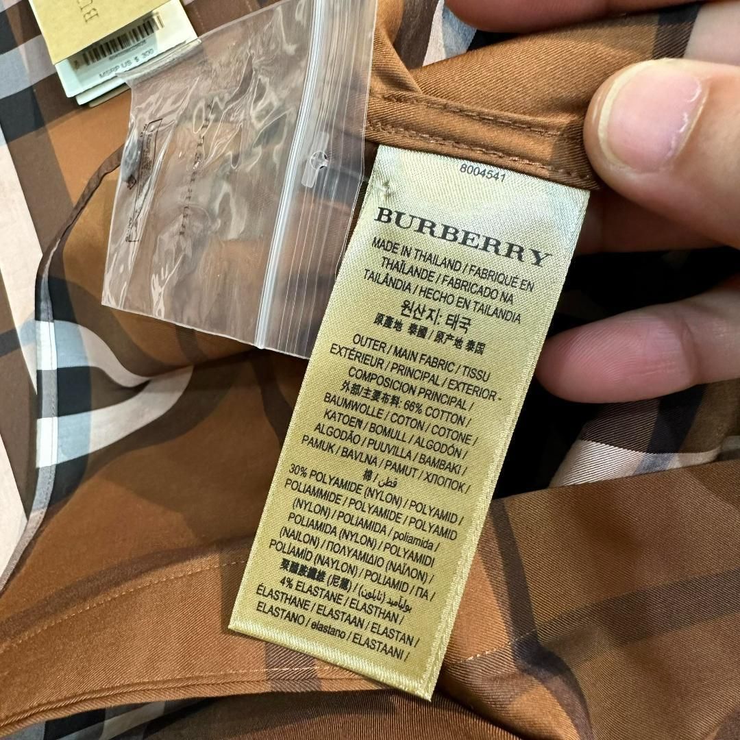 バーバリーH399 BURBERRY 半袖シャツメンズ L - Maktブランド専門店