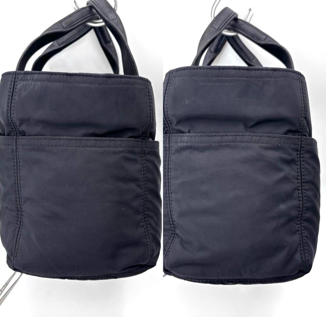 HERMES エルメス　アカプルコPM ハンドバッグ　ブラック　ミニトート 美品ベタなし HERMES エルメス アカプルコPM ハンドバッグ