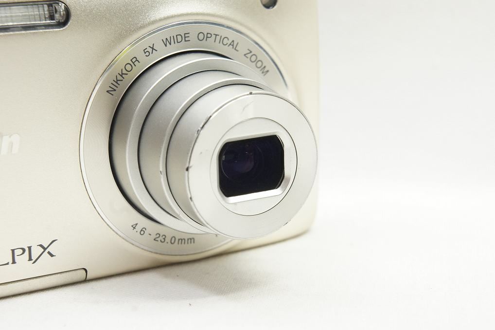 訳あり品 Nikon ニコン COOLPIX S3100 コンパクトデジタルカメラ