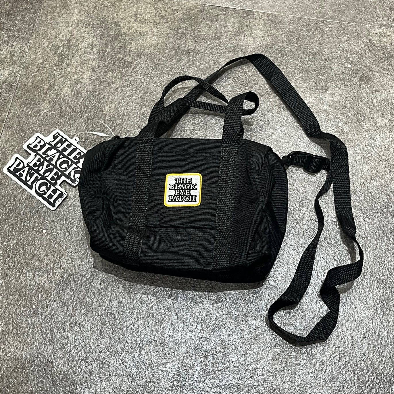 新品 BLACK EYE PATCH OG LABEL MINI BOSTON BAG（BLACK 