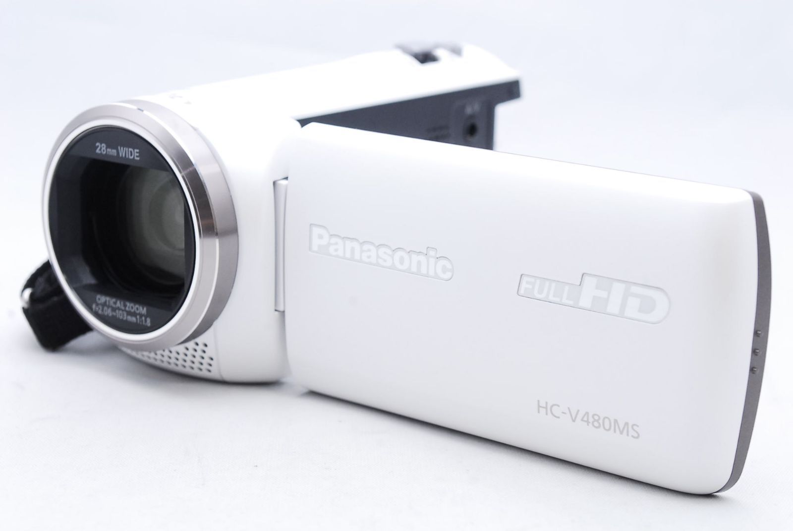 ☆極上品☆ Panasonic パナソニック HDビデオカメラ V480MS ホワイト 