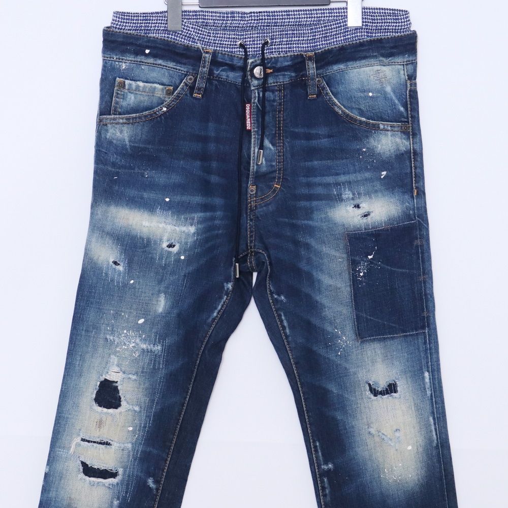 DSQUARED2 Slim Jean インディゴ / サイズ. 44 Dsquared2 Womens Low Waist Slim Jeans Size US 8 IT 44 Indigo