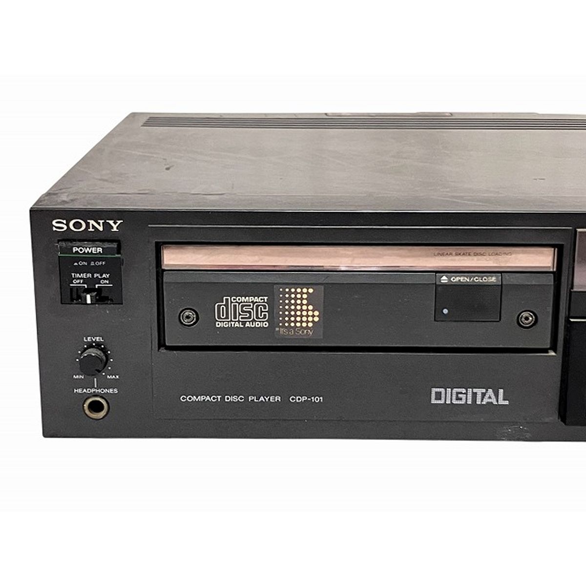 ○SONY CDP-101 CDプレーヤー ジャンク品 SONY CDP-101 CDプレイヤー 音響機材 ソニー ジャンク O10263438