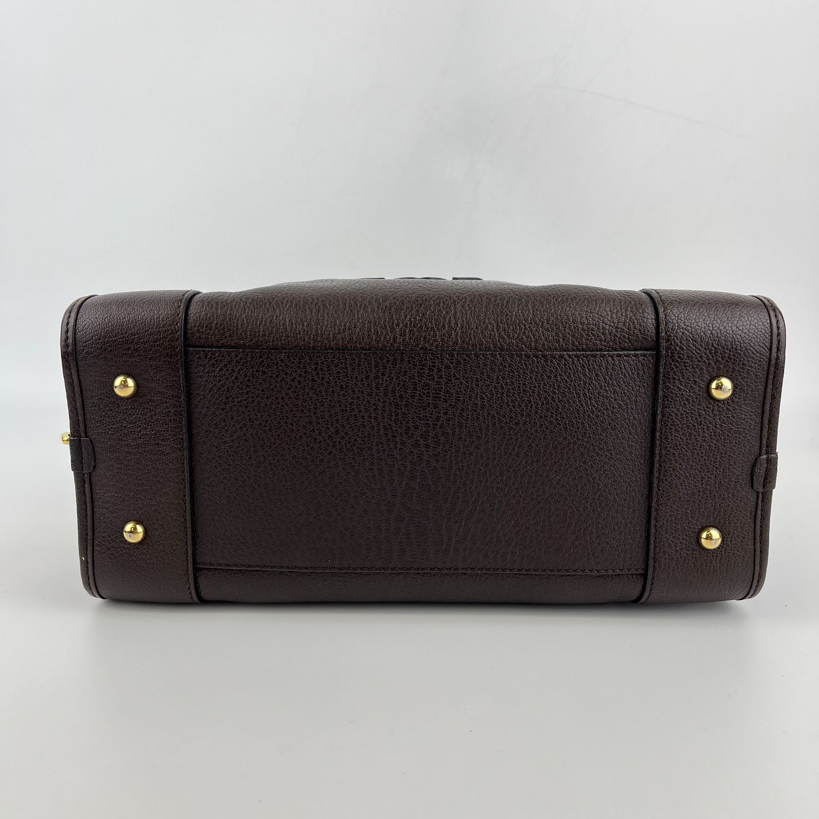 LOEWE ロエベ アナグラム アマソナ28 ハンドバッグ ブラウン LOEWE ロエベ アナグラム アマソナ28 ハンドバッグ ブラウン