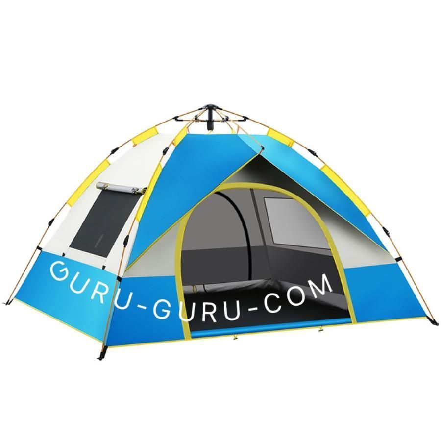 ワンタッチテント フルクローズ 3人~4人用 テント ワンタッチ ドーム