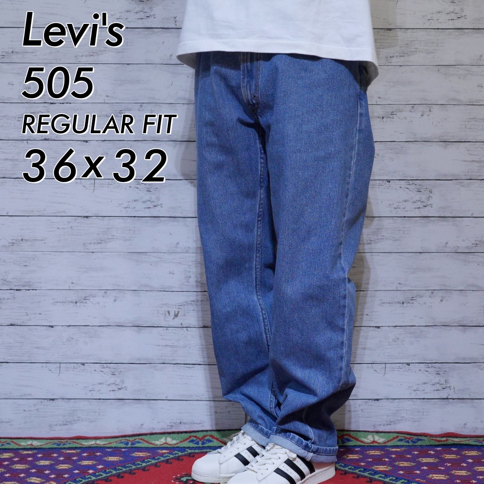 COOLコレクション 505™ レギュラーフィット ジーンズ ダークインディゴ 