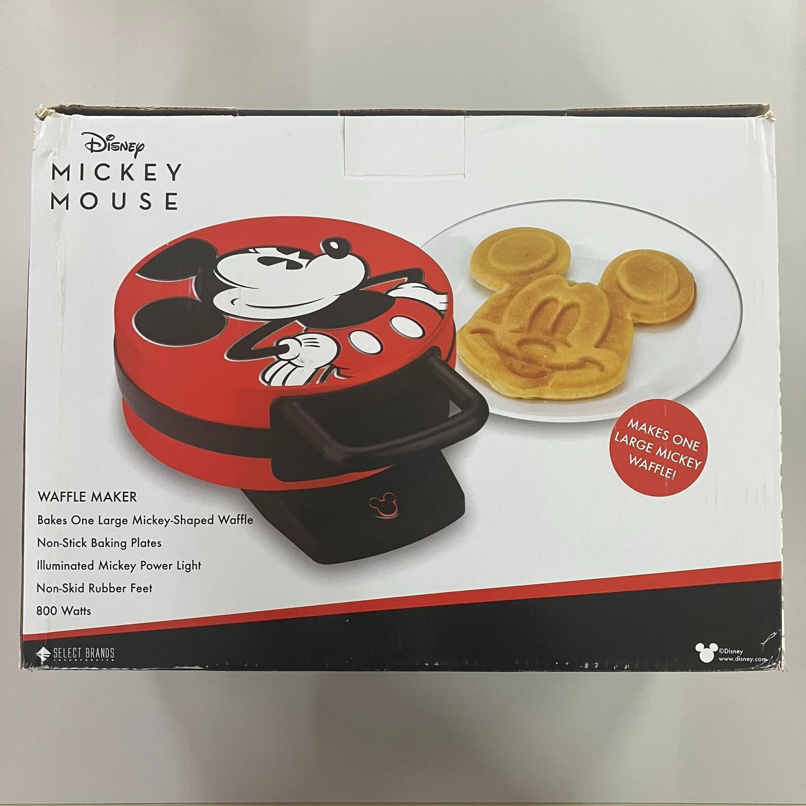 DeLonghi 1981J RED ミッキーマウスワッフルメーカー ワッフルメーカー ミッキーマウス ariete アリエテ デロンギ 赤