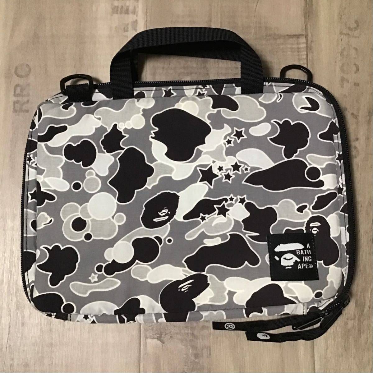 ★初期★ タブレットケース BAPE sta camo psyche サイケ a bathing ape bag エイプ ベイプ アベイシングエイプ  バッグ ipad case NIGO