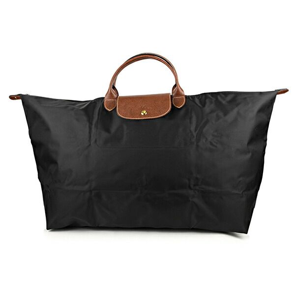 ロンシャン LONGCHAMP ボストンバッグ ル プリアージュ トラベルバッグ Mサイズ ノワール