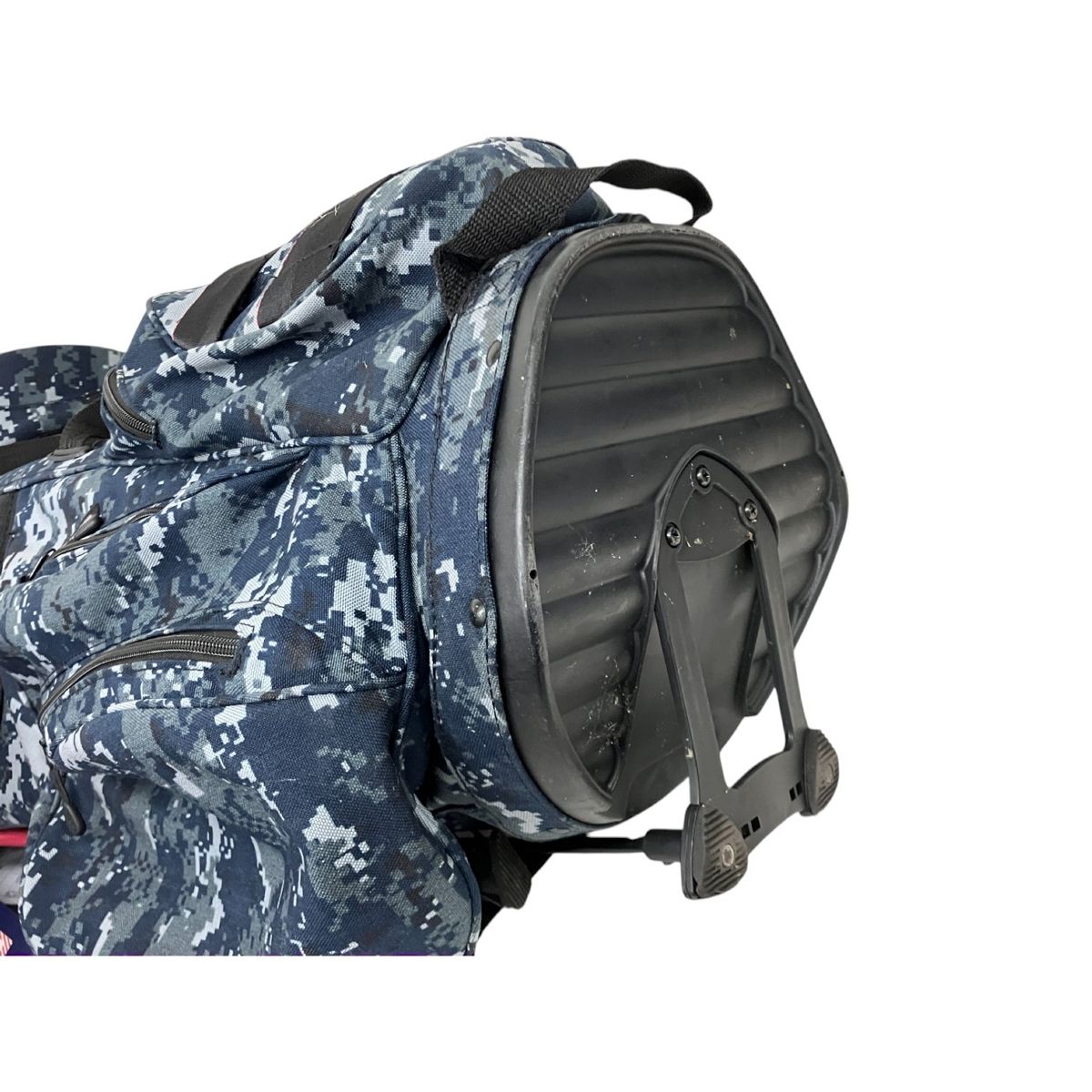 MARK&LONA マークアンドロナ カートバッグ カモフラ柄 グレー系