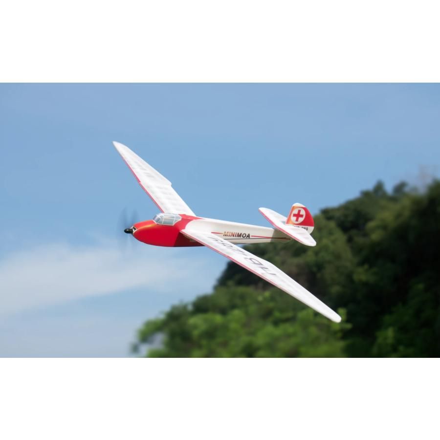 Minimumrc minimoa 700mm ストア ラジコン キット 飛行機 サーボ