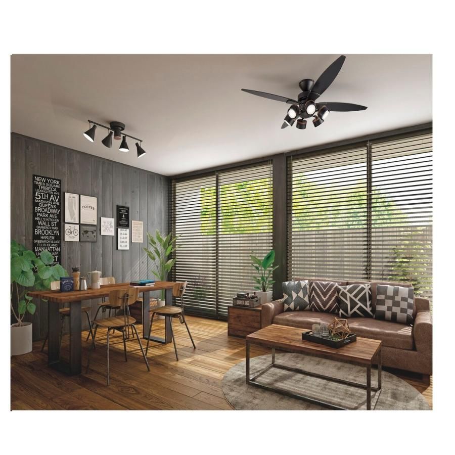 未使用品 大光電機 LEDシーリングファン ～10畳 4枚羽/6灯 ブラック 展示品大光電機 LEDシーリングファン ～10畳 4枚羽 / 6灯 ブラック