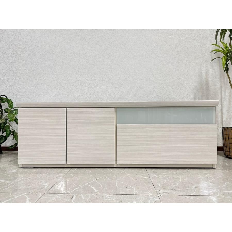 テレビボード 木製 イタリア 猫脚 象嵌 テレビ台 120cm ローボード