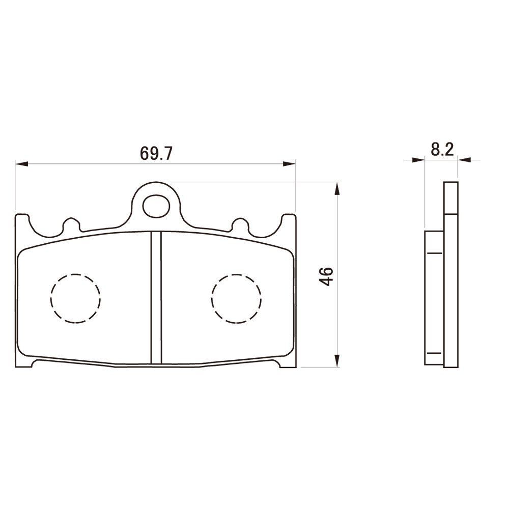 数量限定】バンディット1250(07-16) ハイパーパッド(セミメタルパッド