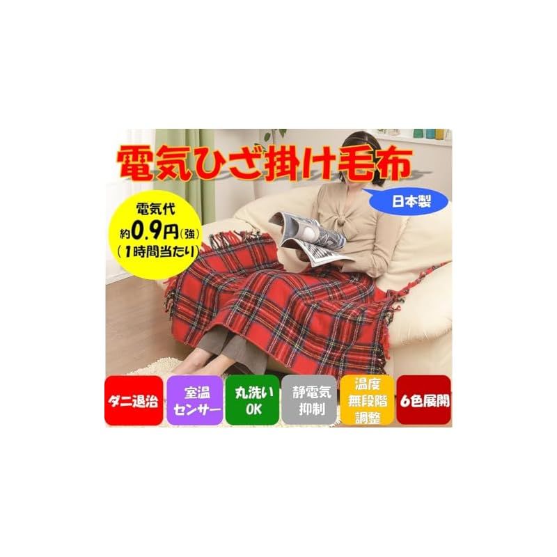 電気ひざ掛け
