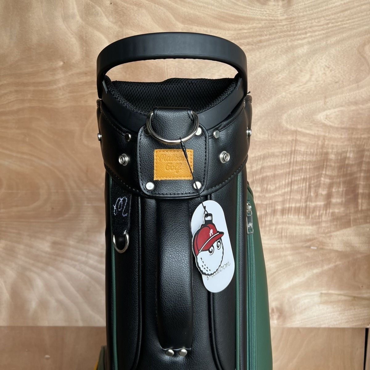 MALBON GOLF キャディバッグ UNDEFEATEDコラボ ゴルフバッグ Malbon