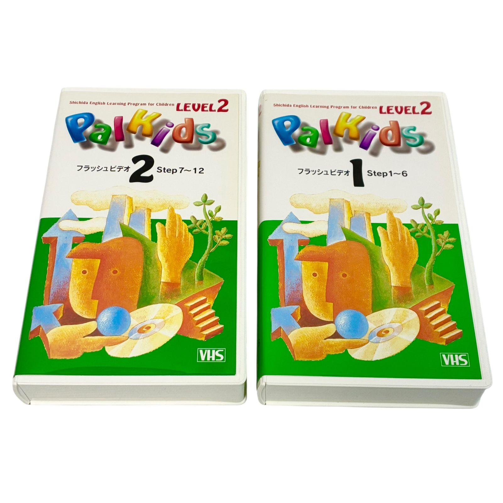 【White 様︎専用】パルキッズ　プリスクーラー⭐︎ 児童英語研究所 パルキッズ 児童英語研究所 プリスクーラー旧版 テキスト付き - メルカリ