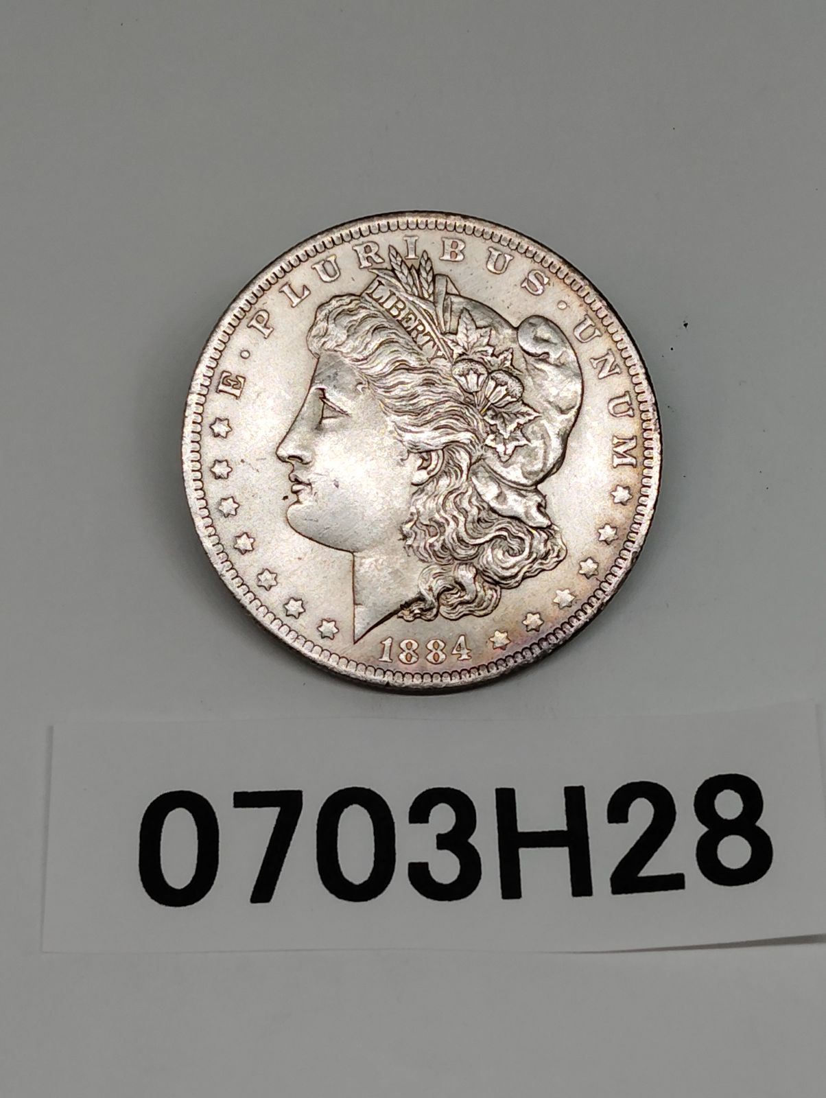 0703H28】 1884 Silver Morgan Dollar $1 モルガンダラー 銀貨