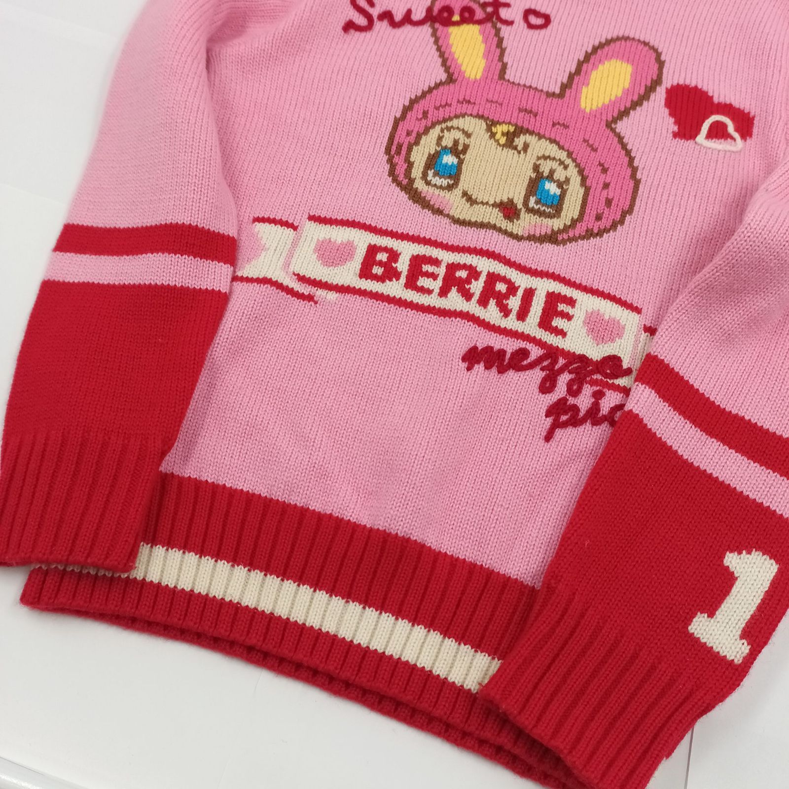 メゾピアノジュニアコラボ】 ベリエちゃんジャカードニット[品番