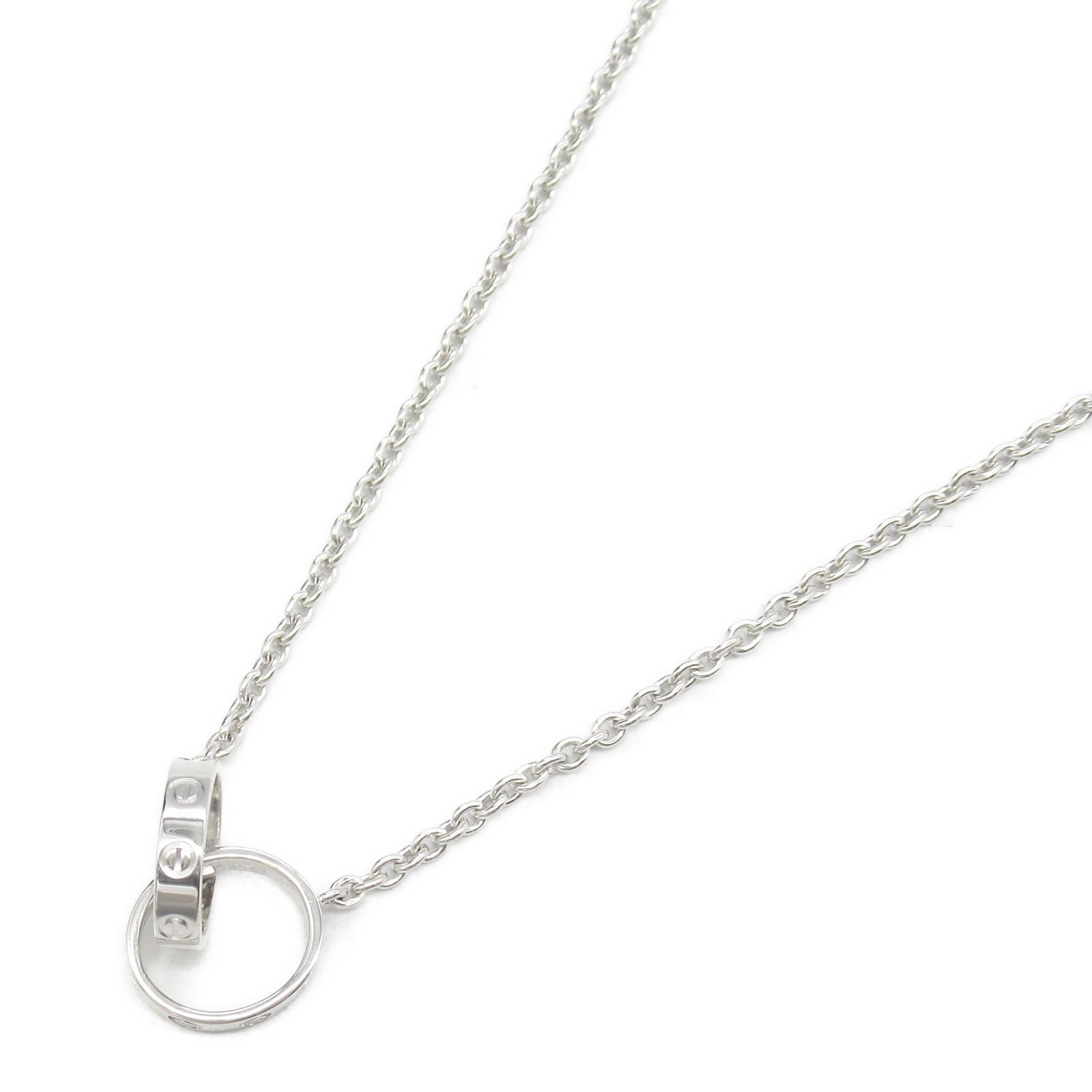 カルティエ CARTIER ネックレス ベビーラブ ネックレス 首回り45.5cm 