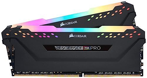 単品 CORSAIR DDR4-3600MHz デスクトップPC用 メモリ VENGEANCE RGB PRO シリーズ 16GB 8GB×2枚 CMW16GX4M2D3600C18
