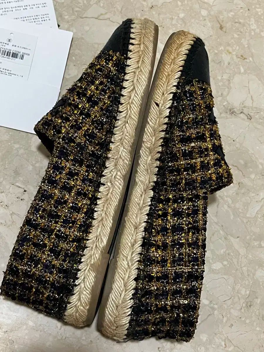 インボイス含 正規品 CHANEL シャネル エスパドリーユ 39 KIN-KAAI_COM