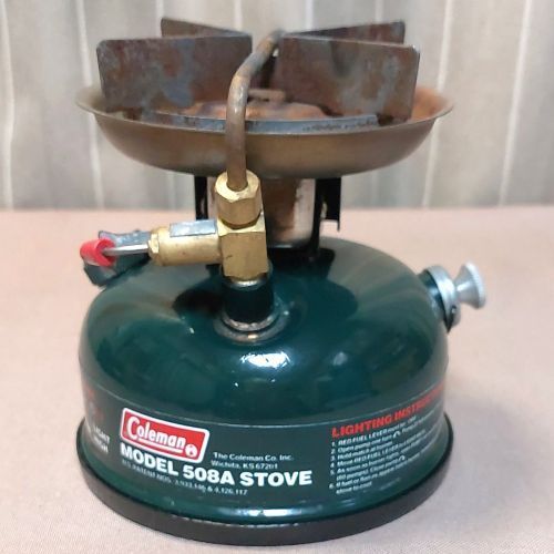 コールマン☆ Coleman 508A ☆シングルストーブ☆完動品☆ボトム