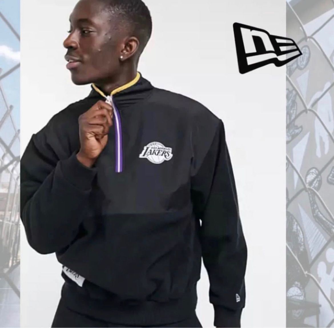 イギリス買付品,完売品】NEW ERA NBA Lakers ZIP TOP - メルカリ