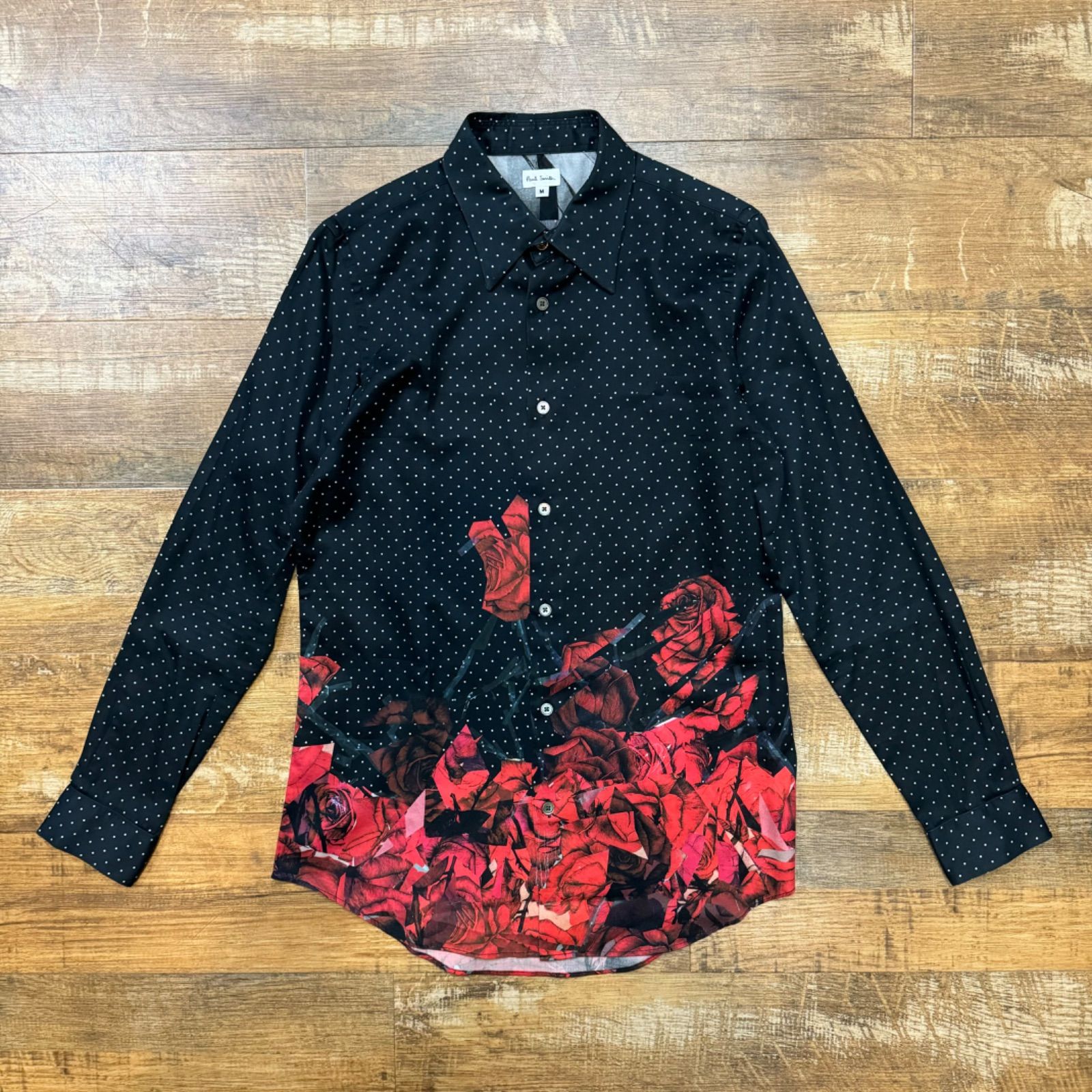 SMAP着用【Paul Smith ポール・スミス】薔薇柄 スーツ セットアップ 花柄 総柄 （ジャケット、シャツ、パンツ、ネクタイ 4点SET） -  メルカリ