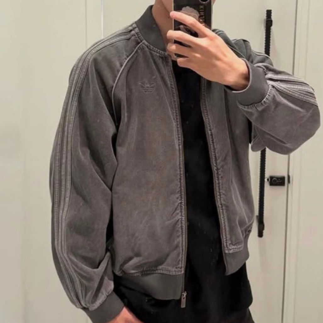 新品M⭐️adidas アディカラー ルーズ SST デニム ブラック ウォッシュ