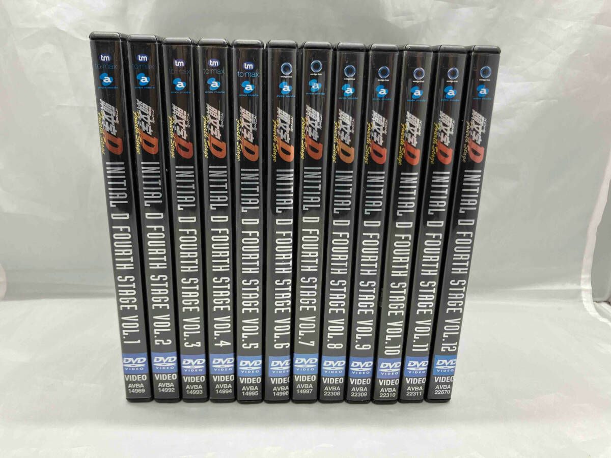 DVD 【※※※】[全12巻セット]頭文字D Fourth Stage VOL.1~12