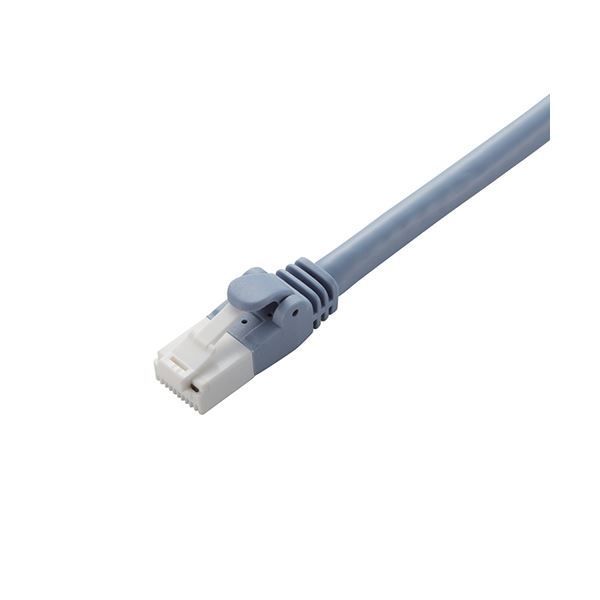 （まとめ） エレコム LANケーブル/CAT6A対応/EU RoHS指令準拠/爪
