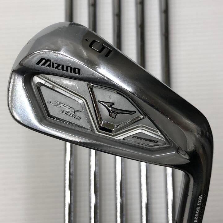 ミズノ JPX850 フォージド アイアンセット。7番のみオロチ55/R。