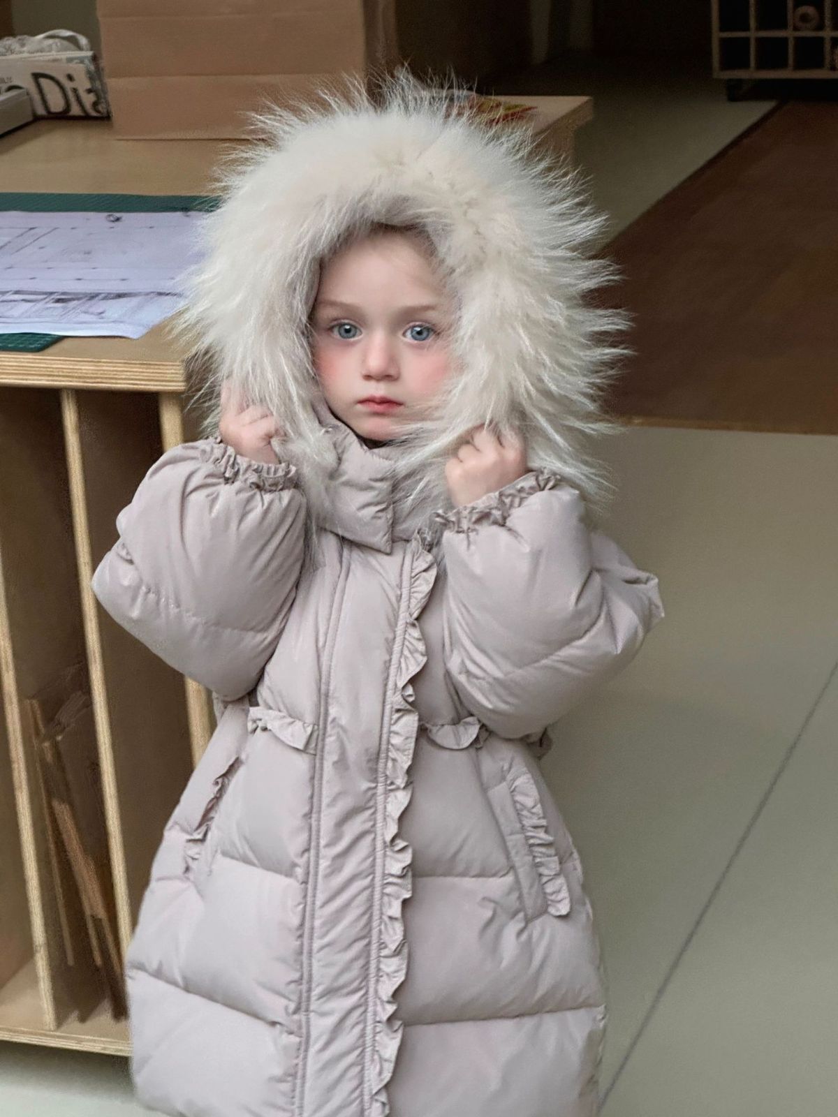 中綿コート 女の子 子供コート キッズ アウター ジャケット フード付き コート 長袖 秋冬 防寒着 暖かい ロングコート ロング丈 防風 秋冬 可愛い 軽い 暖かい 秋冬 子ども お誕生日 防寒対策 韓国 キッズコート haoxin15 6qFG436