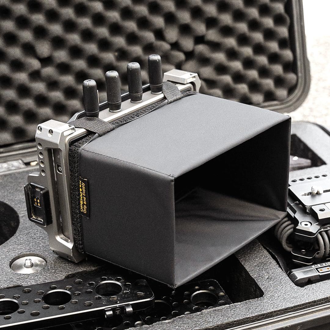  ７インチモニターフード 7 Inch ブラック その他 カメラ