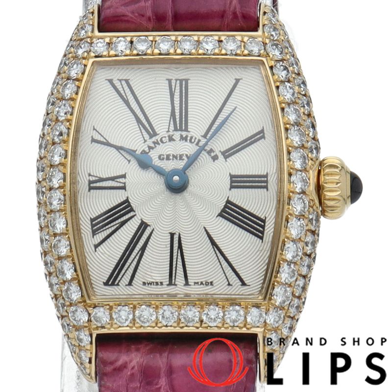FRANCK MULLER 　美品トノウカーベックス　ダイヤベゼル　レディース 楽天市場】フランク・ミュラー トノーカーベックス ダイヤベゼル