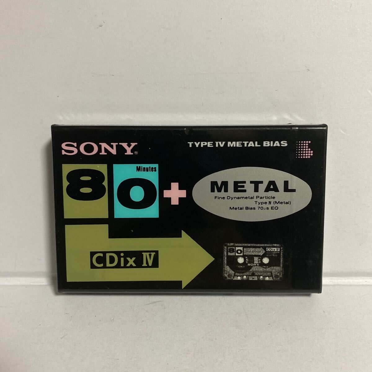 SONY メタルC-80CDX4 カセットテープ