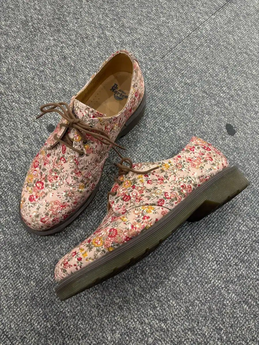 DR. MARTENS ドクターマーチン 1461 フラワーパターン ウォーカーブーツ