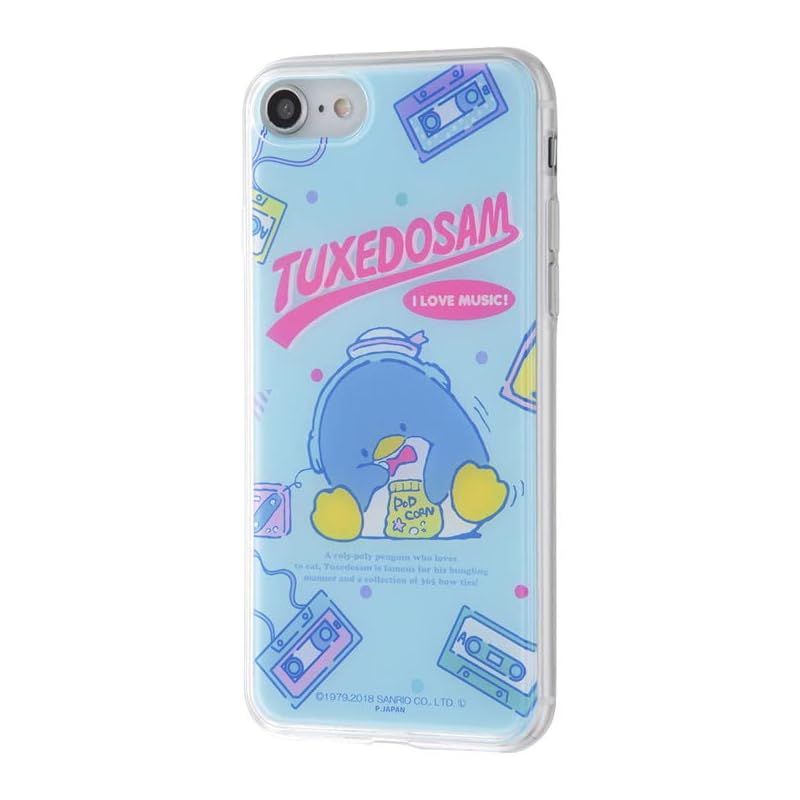 新品　タキシードサム iPhoneSE3 iPhoneSE2 ケース Tuxedosam SE 第3世代 第2世代 iPhone8 iPhone7 TPU ソフトケース ソフト カバー クリア クリアケース サンリオ グッズ シンプル 透明 iPhone SE