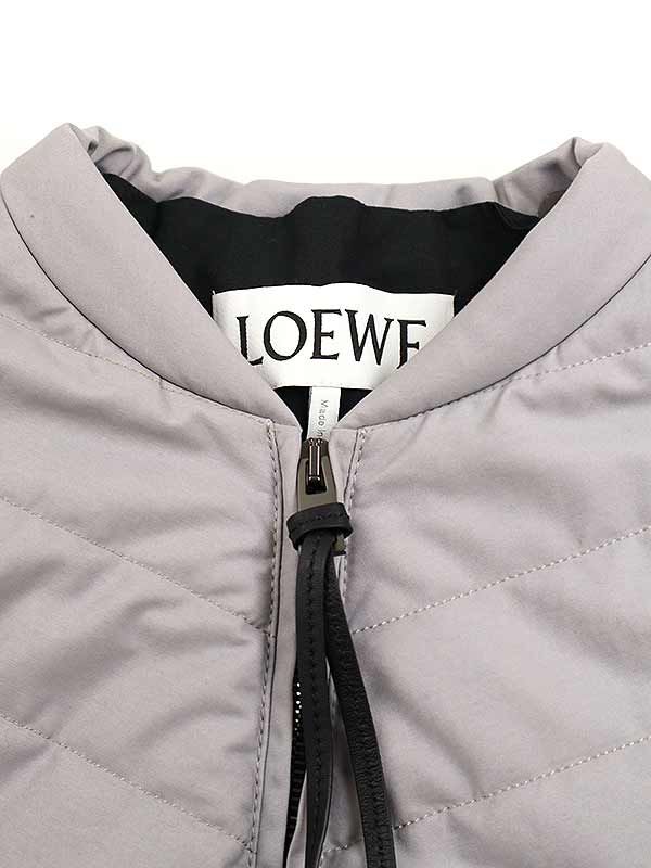 LOEWE ロエベ 21AW Circular Sleeve Bomber Jacket サーキュラー