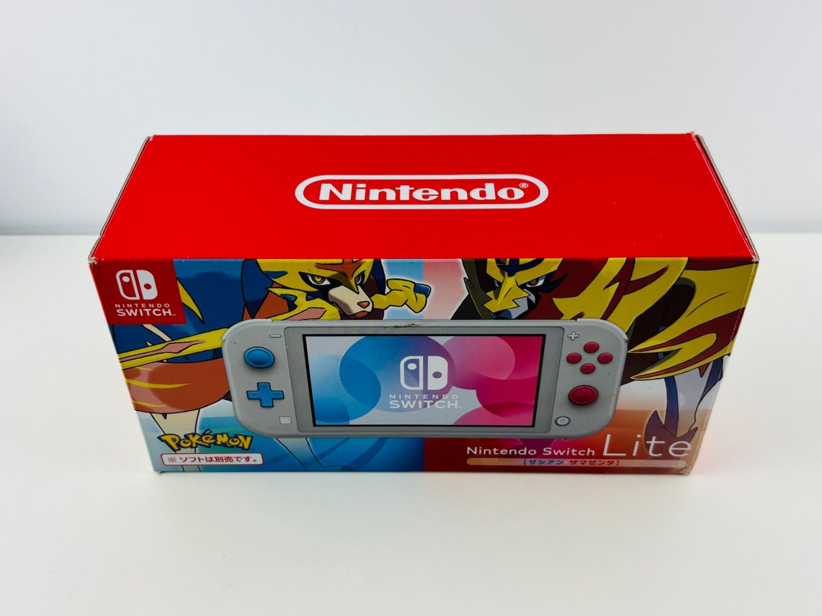 ニンテンドー スイッチ ライト ポケモン ザシアン ザマゼンタ グレー