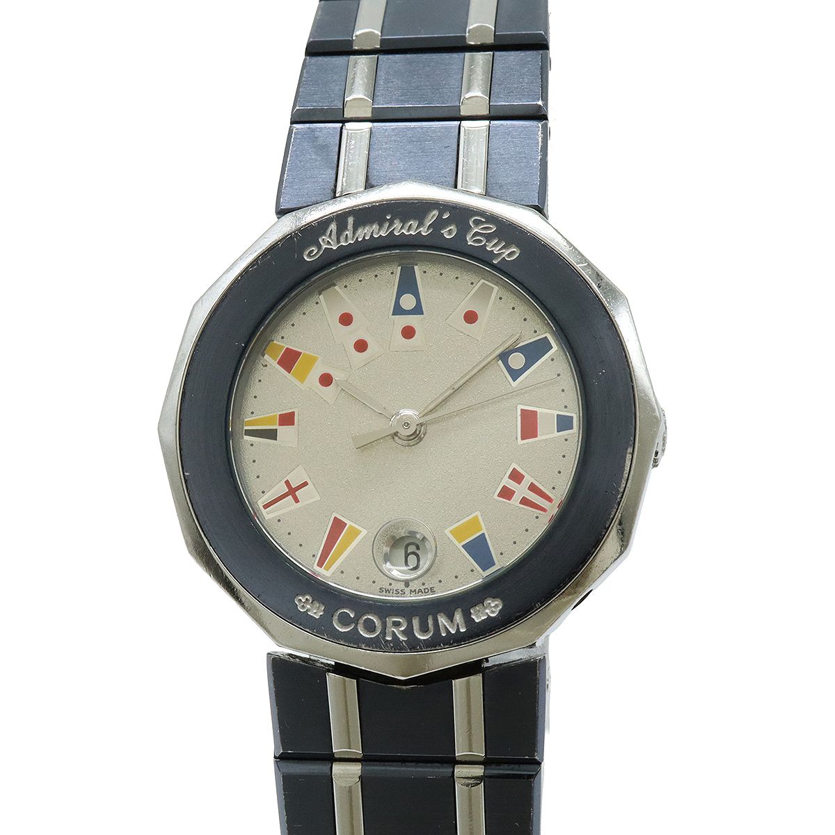 CORUM コルム アドミラルズカップ クォーツ デイト 腕時計 楽天市場】【ウォッチ】CORUM コルム アドミラルズカップ デイト