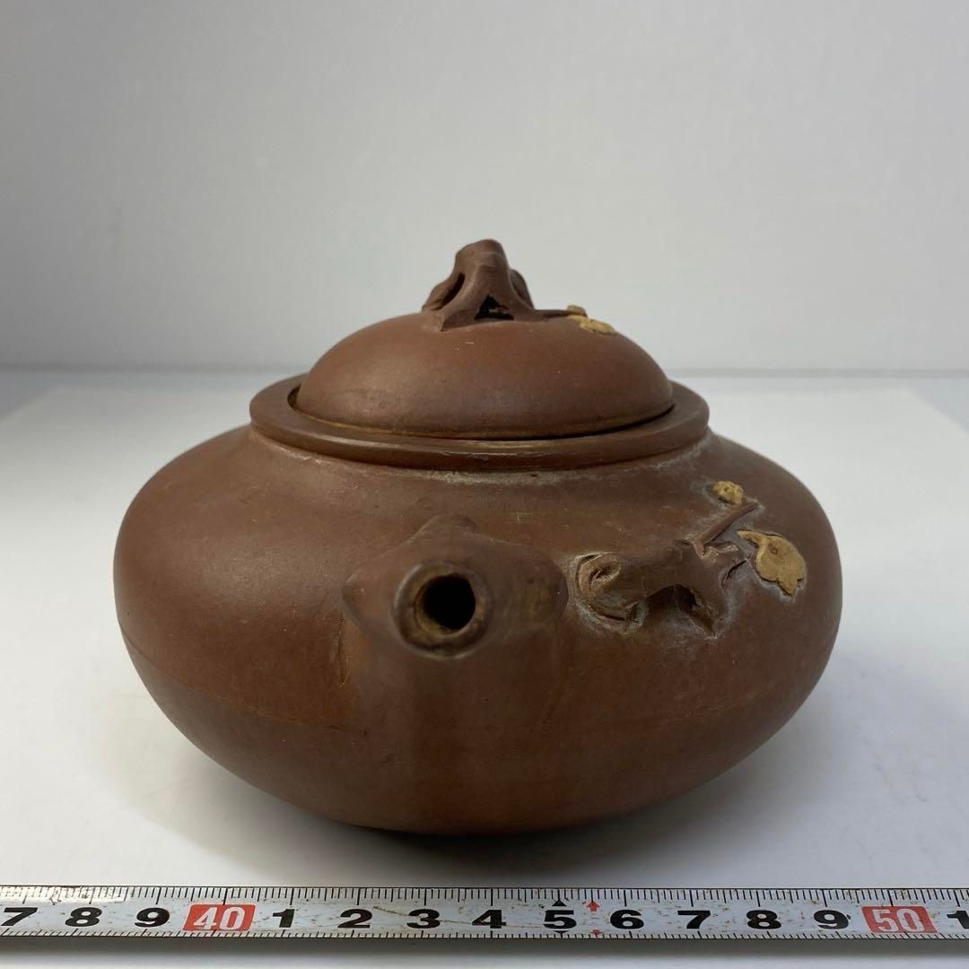 中国古玩 盘仙朱泥急須 タエカ 全長19㎝ 東里6-0817 2F SKLAD-KIRPICHA_RU