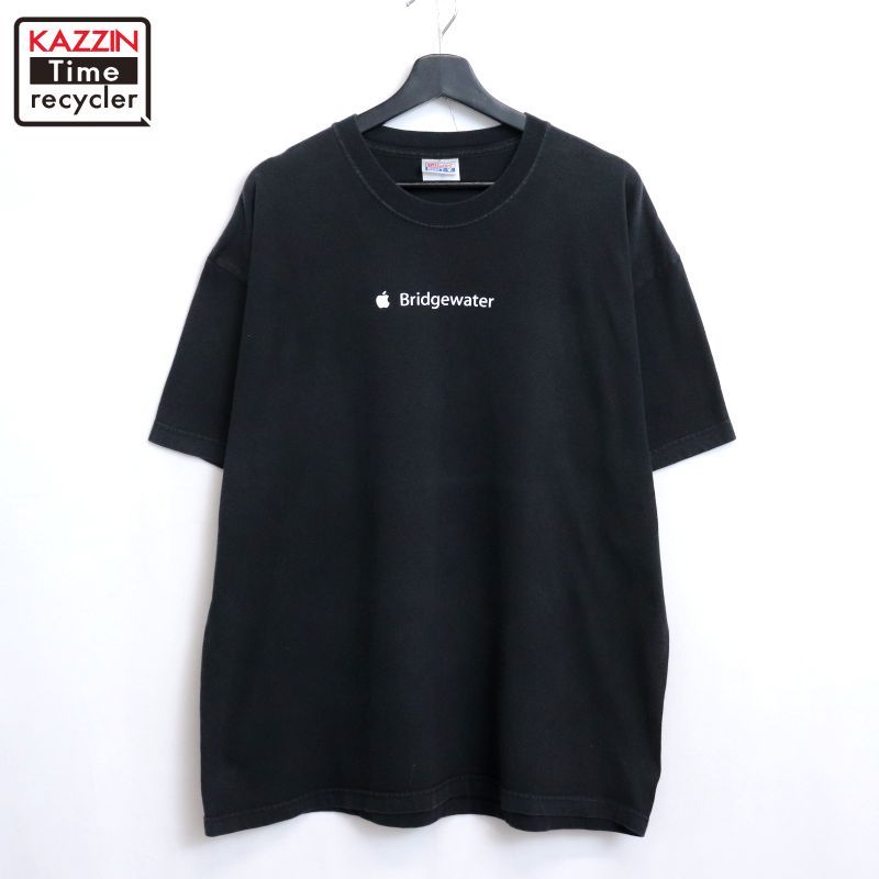 90s Apple ヴィンテージ 企業プリントTシャツ XL Hanes 企業物
