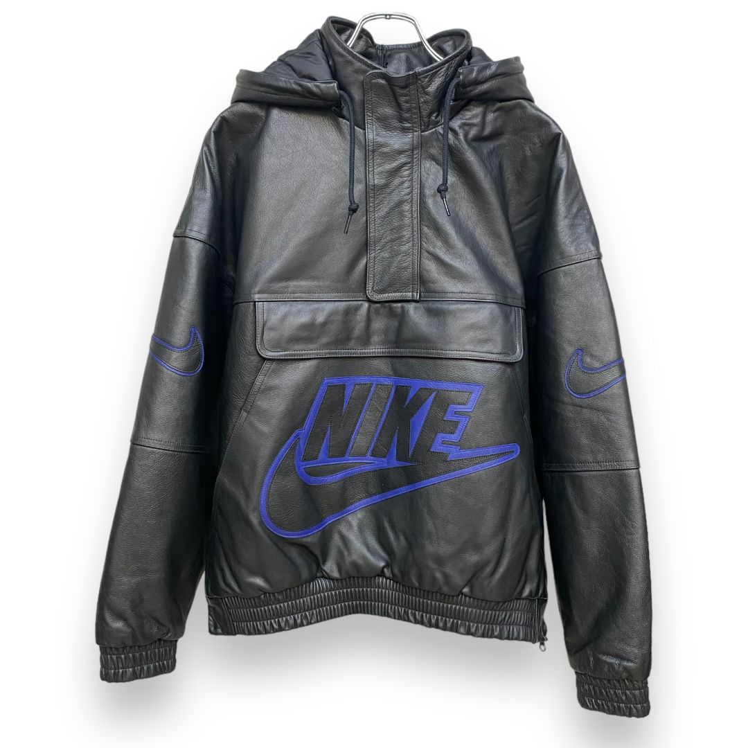 SUPREME × NIKE 19AW LEATHER ANORAK アノラックジャケット
