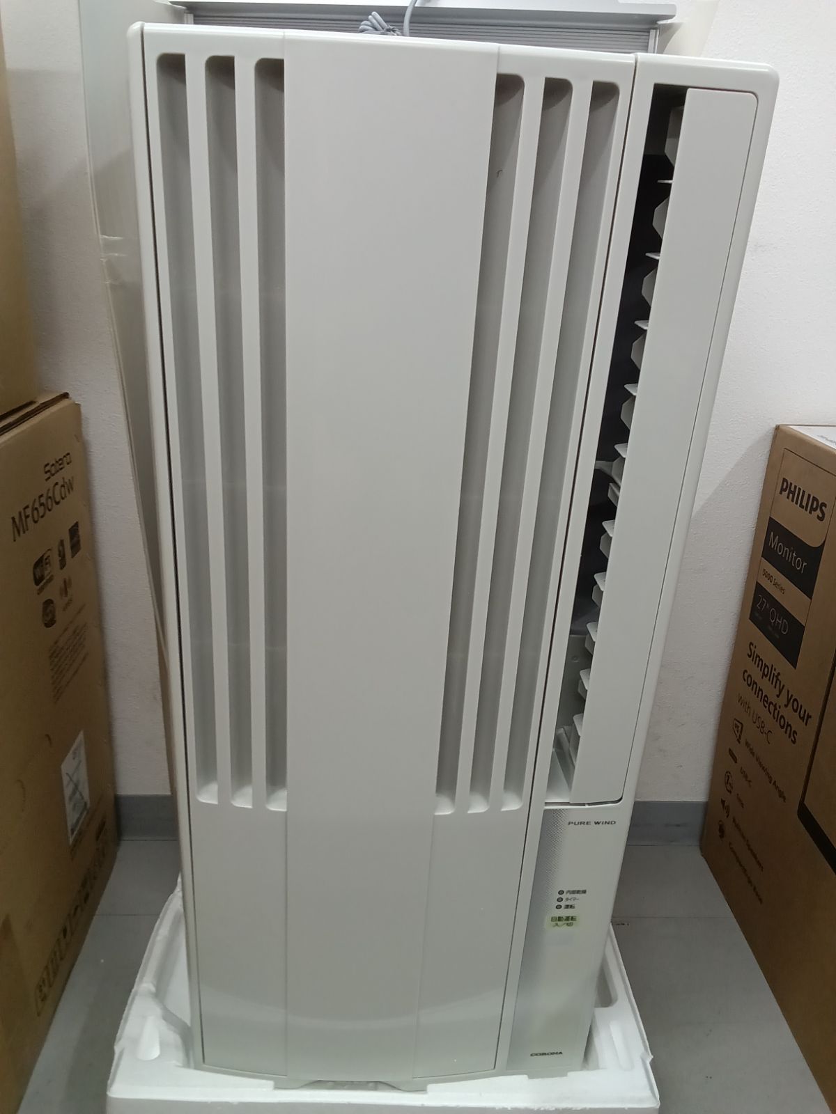 〇 関東地域 販売 CORONA コロナ ウインドウエアコン 冷房 CW-1825R-W