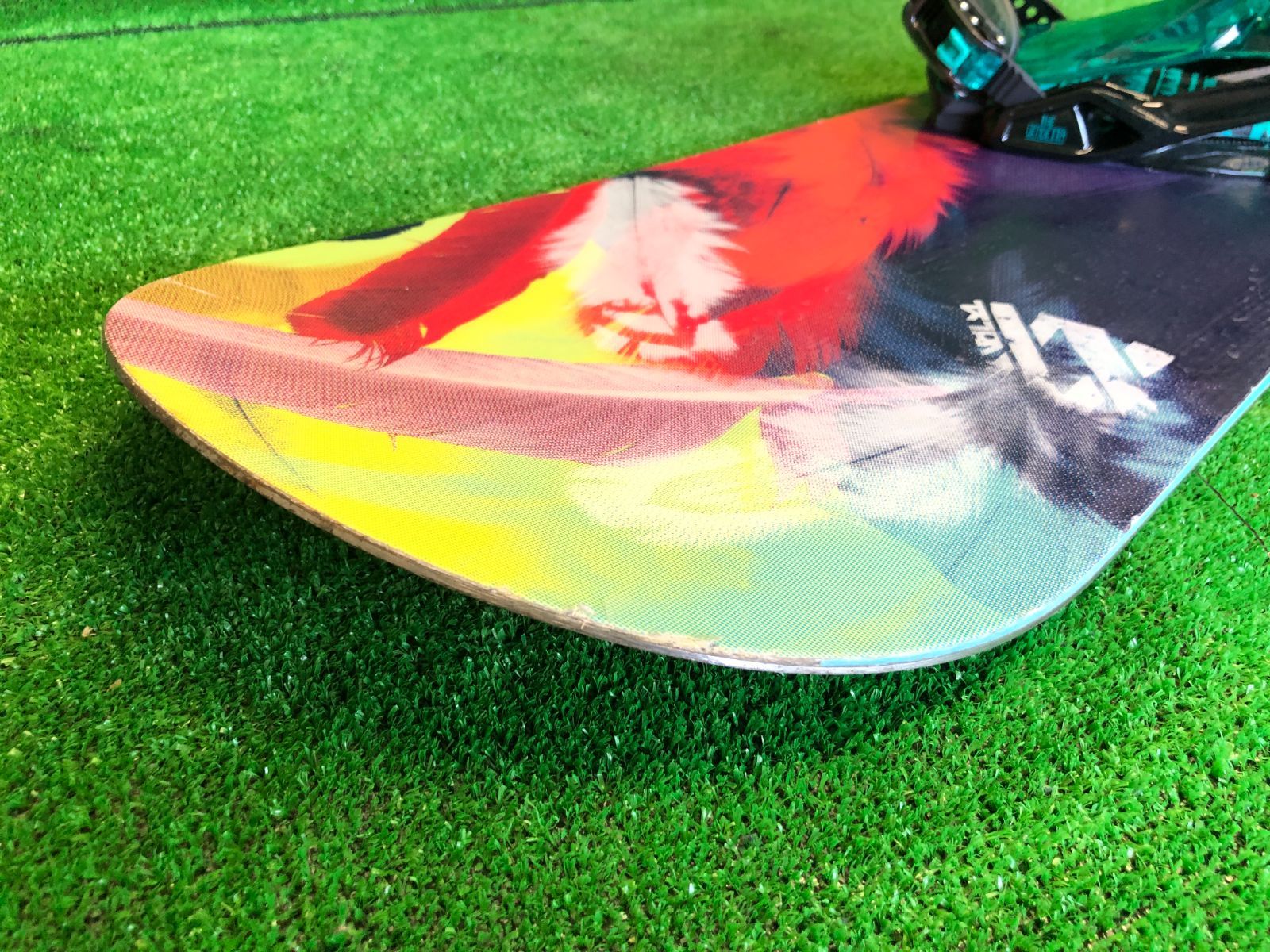 スノーボードセット VOLKL flavor 147cm ELANスノボ STR8TJCHT 25㎝ 靴